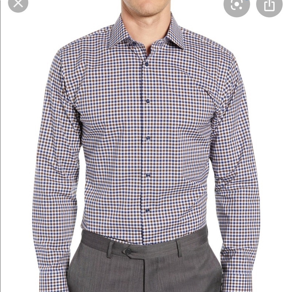 Men’s Michael Kors fitted dress shirt